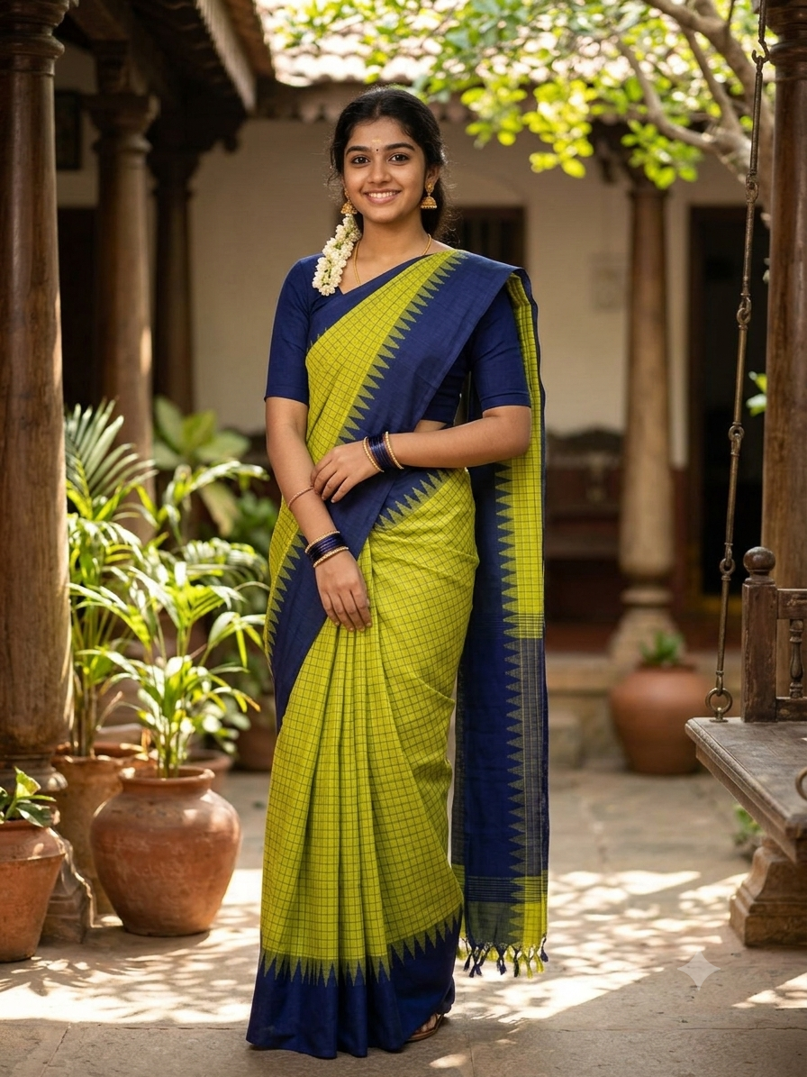 Pure Cotton Silk Saree