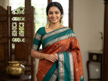 Pure Kanchipuram Silk Saree