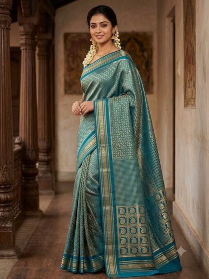 Pure Mysore Silk Saree.
