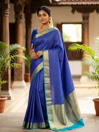 Pure Mysore Silk Saree.