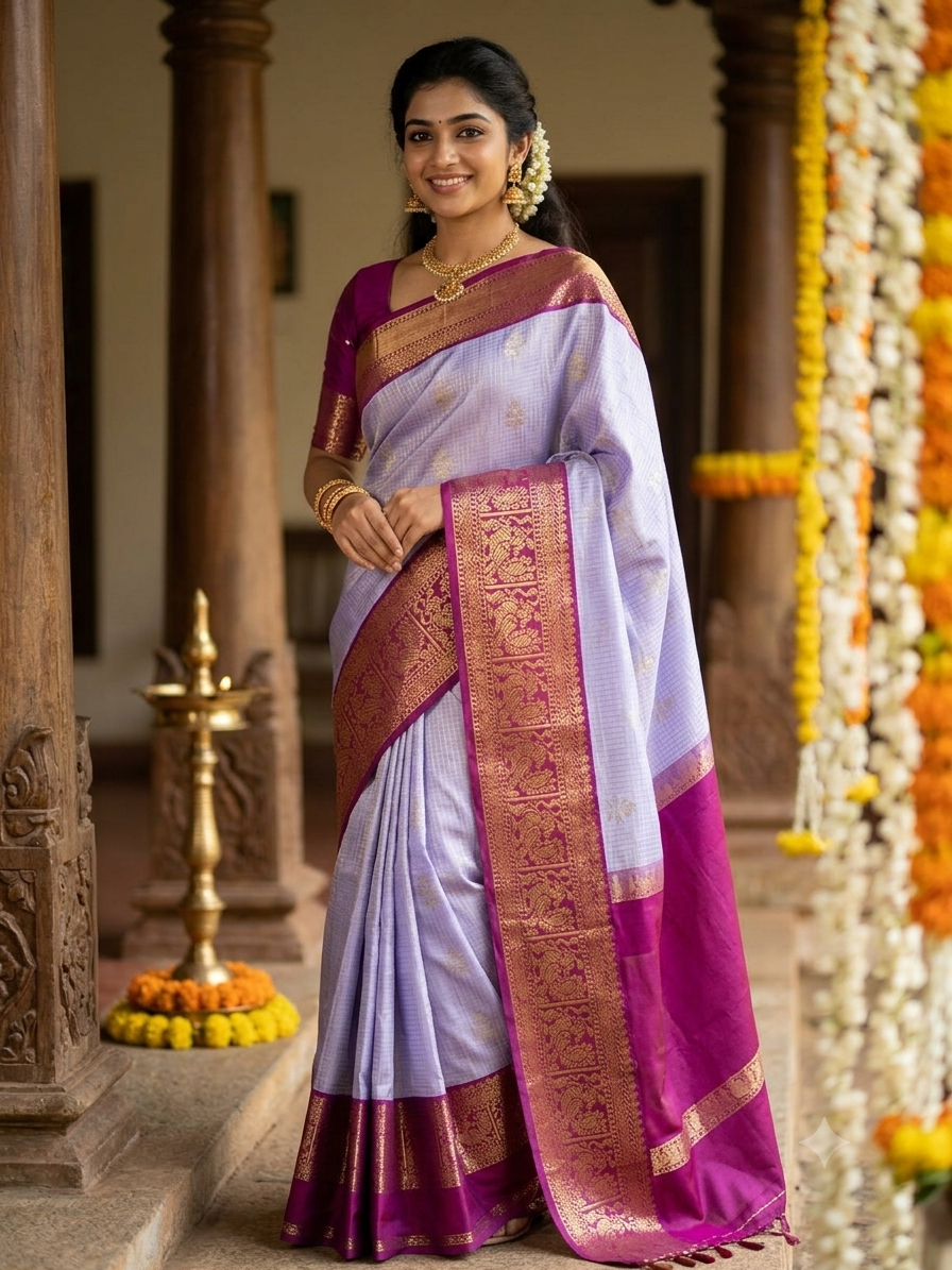 Pure Kanchipuram Silk Saree