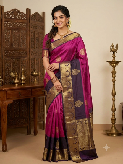 Pure Kanchipuram Silk Saree