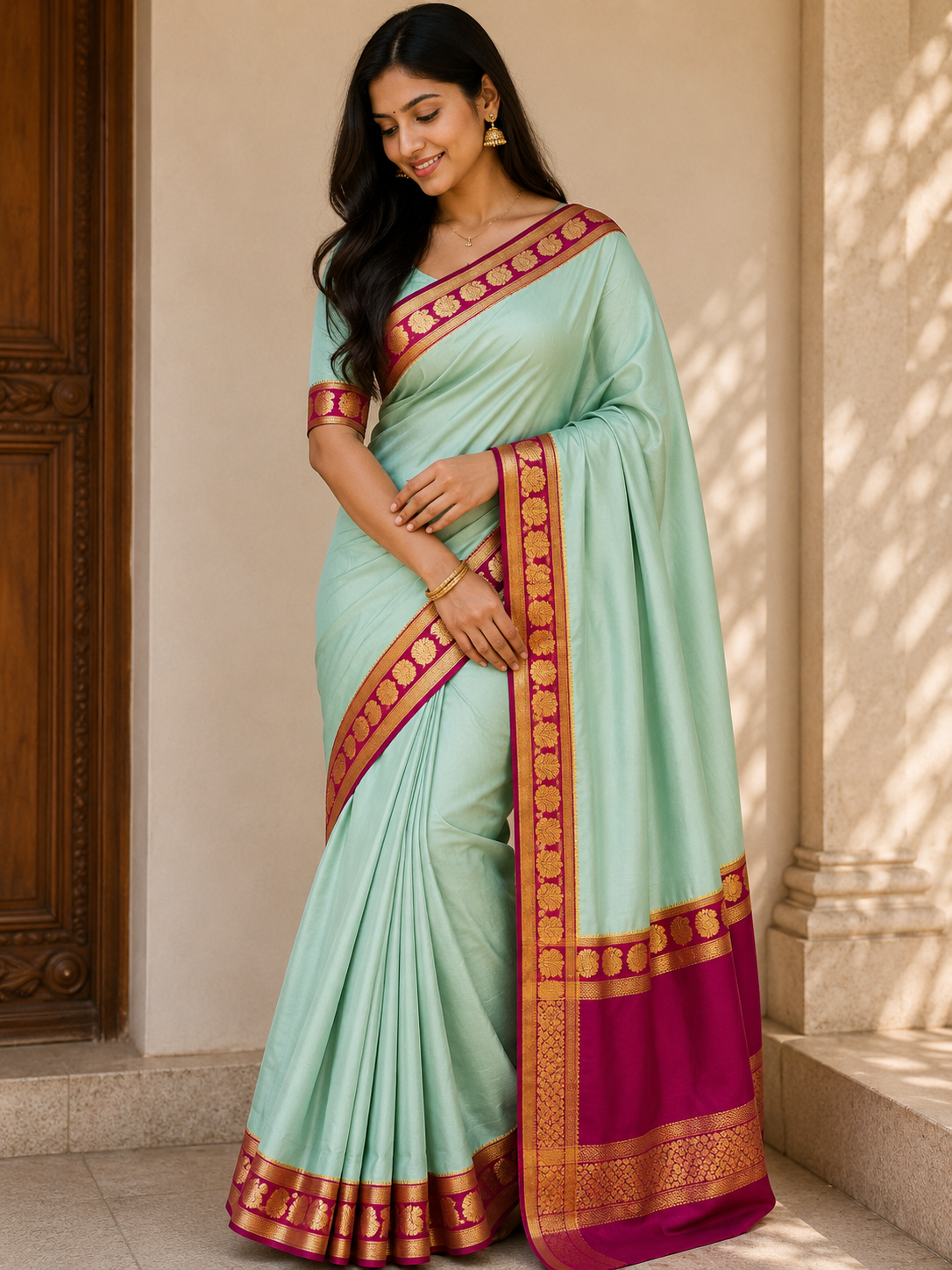 Artificial / Mix Crape Sarees