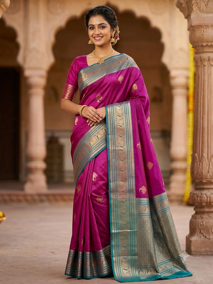 Pure Kanchipuram Silk Saree