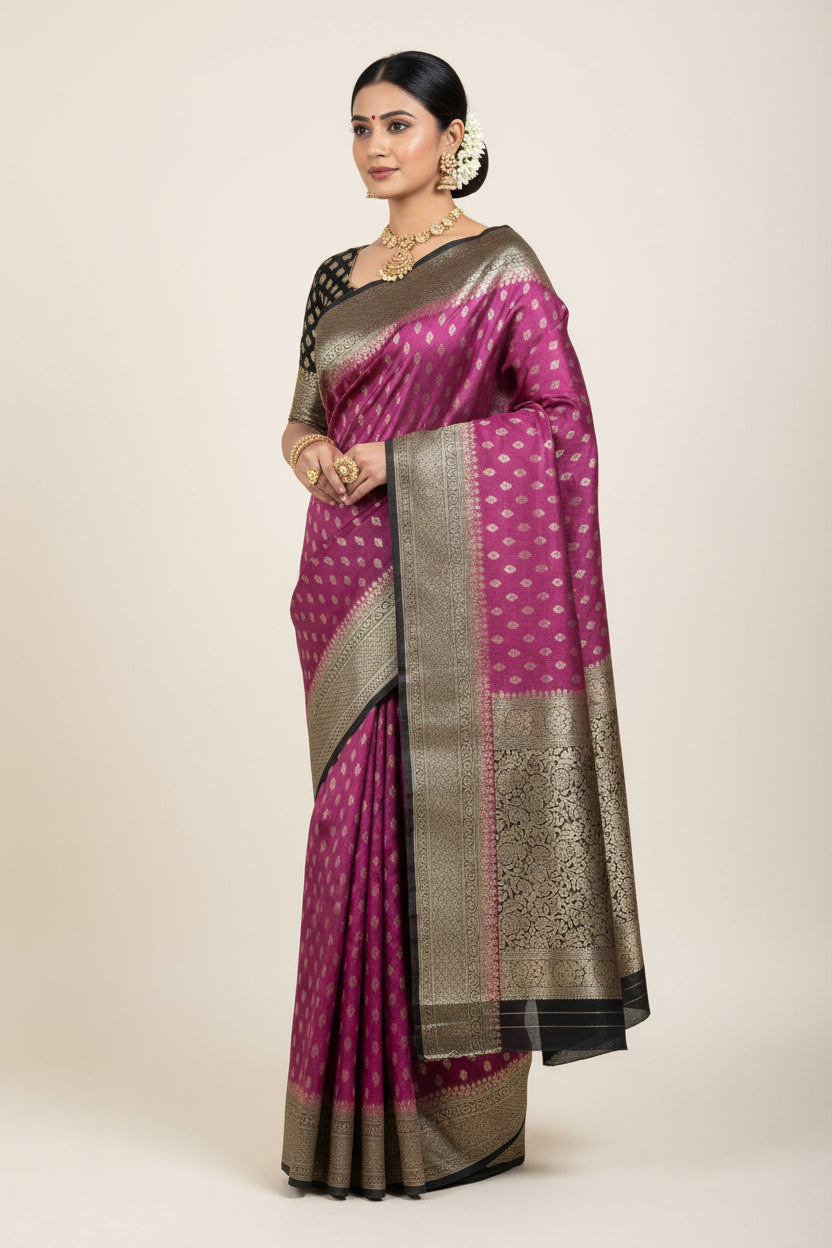 Raw Silk Saree.