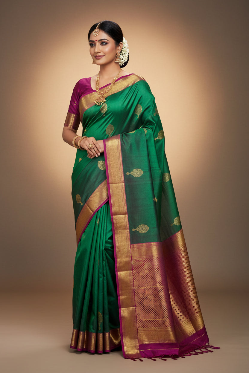 Pure Kanchipuram Silk Saree