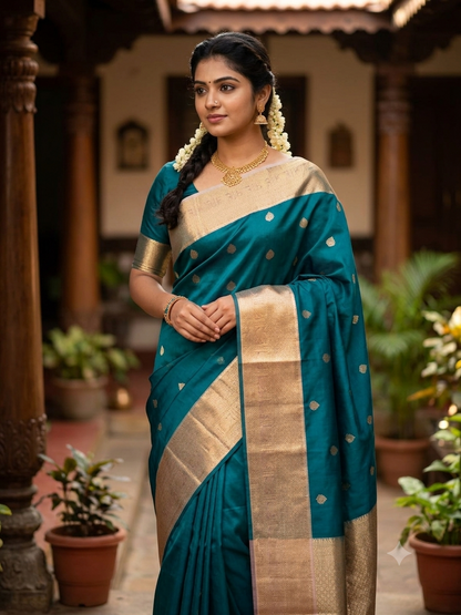 Pure Kanchipuram Silk Saree