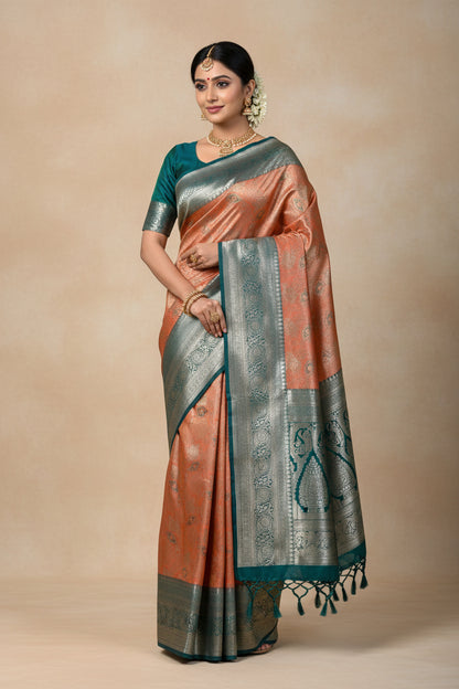 Kanchi Mix Silk Saree