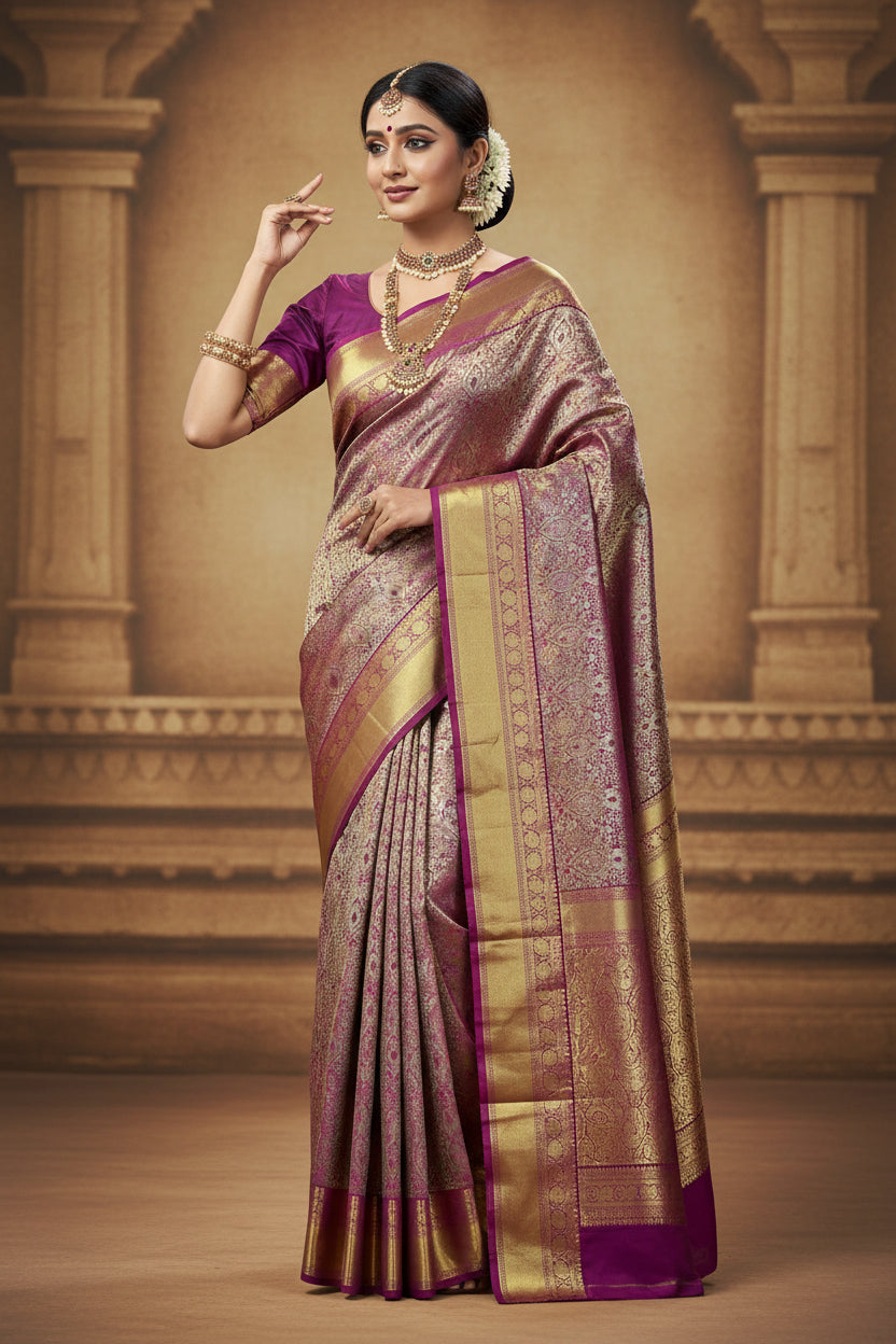 Pure Kanchipuram Silk Saree