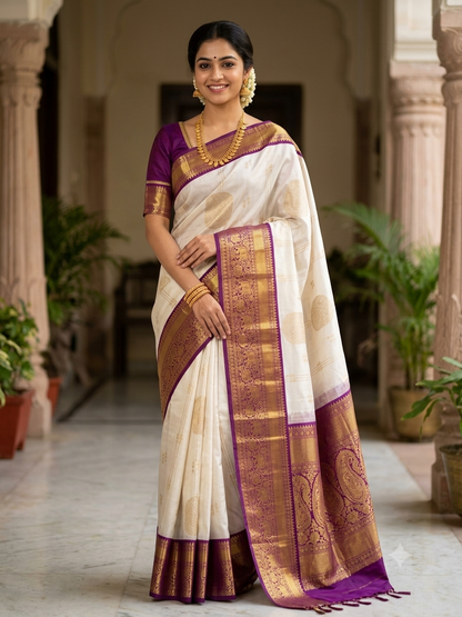 Pure Kanchipuram Silk Saree