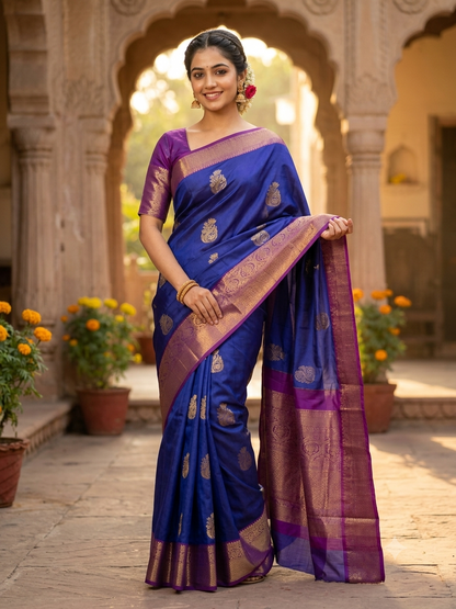 Pure Kanchipuram Silk Saree