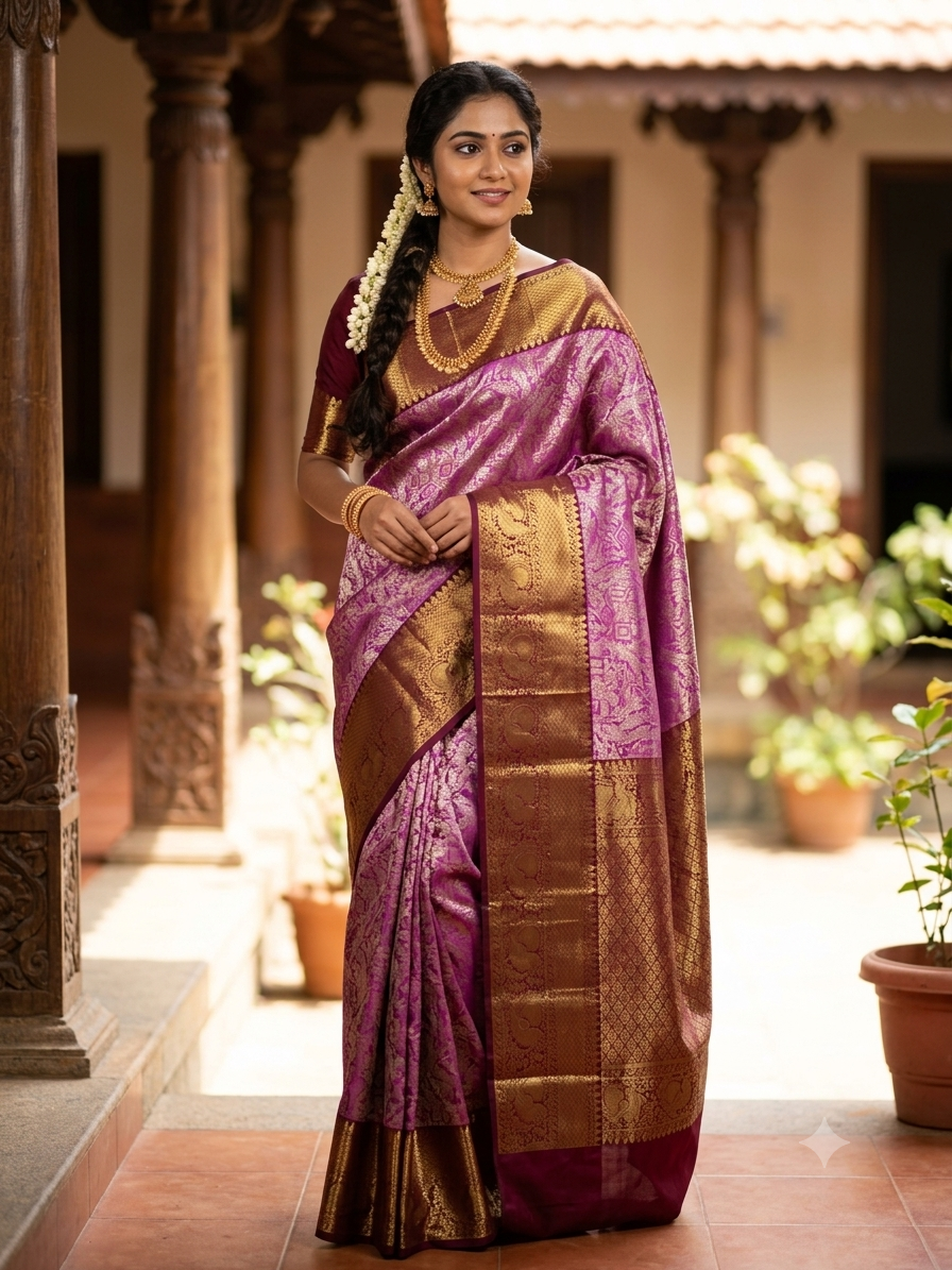 Pure Kanchipuram Silk Saree