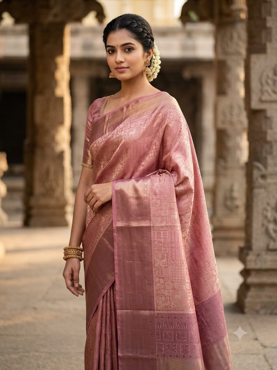 Pure Kanchipuram Silk Saree
