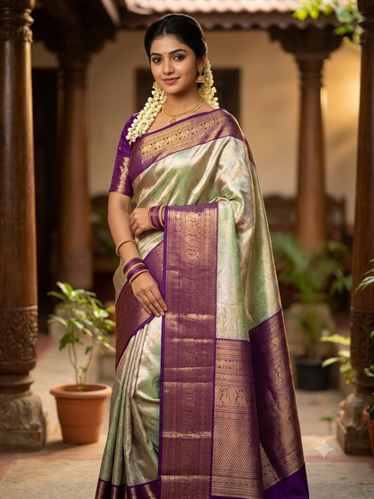 Pure Kanchipuram Silk Saree