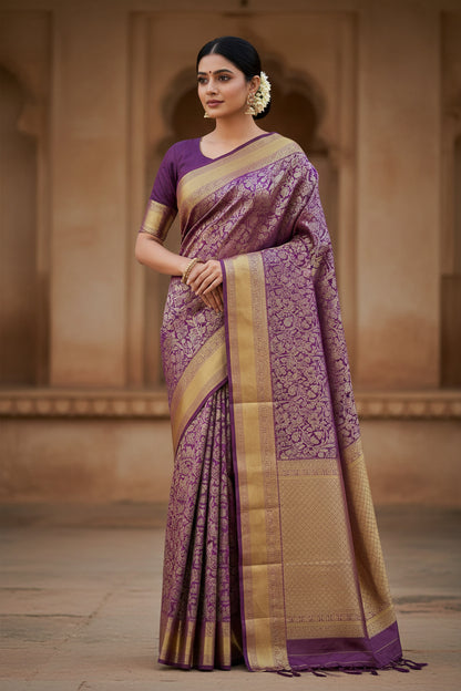 Pure Kanchipuram Silk Saree