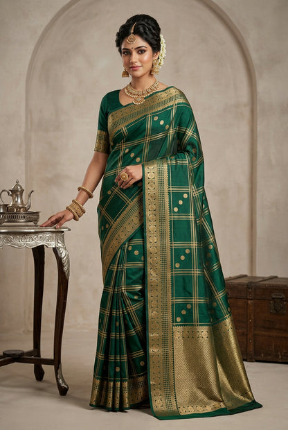 Pure Mysore Silk Saree.