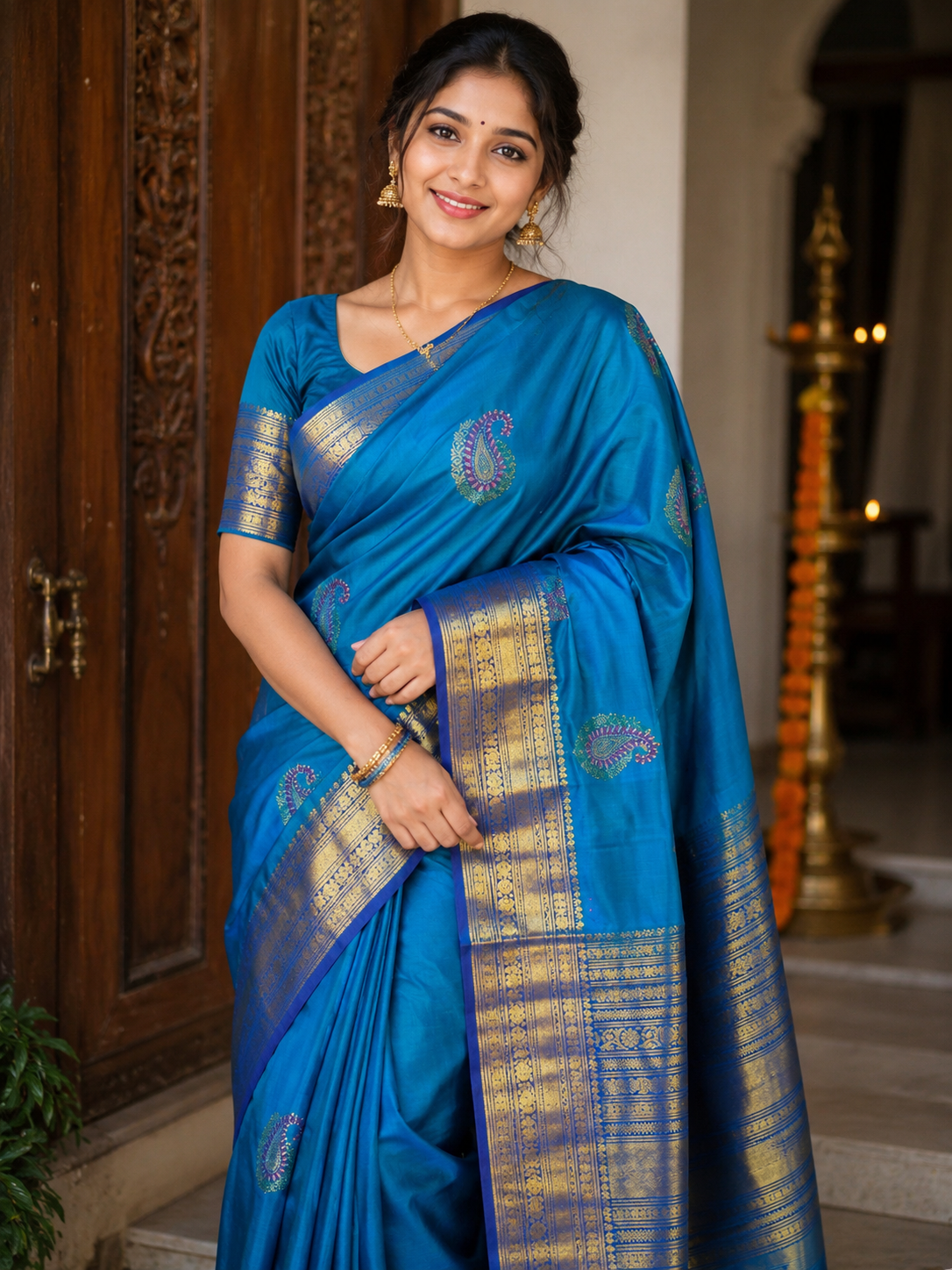 Pure Kanchipuram Silk Saree