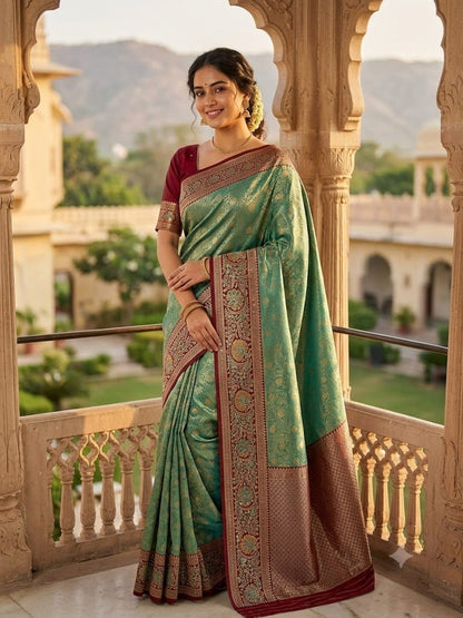 Pure Kanchipuram Silk Saree