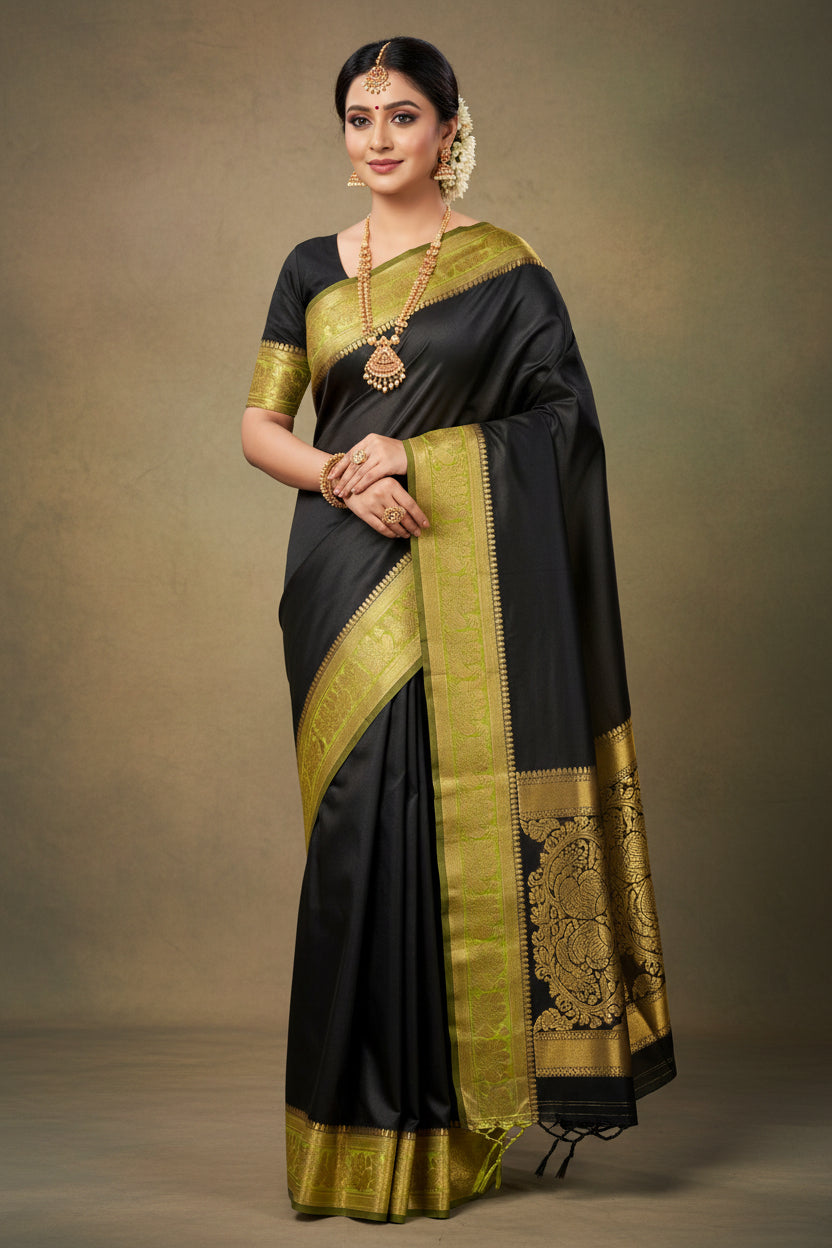 Pure Mysore Silk Saree.