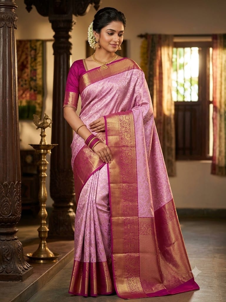 Pure Kanchipuram Silk Saree