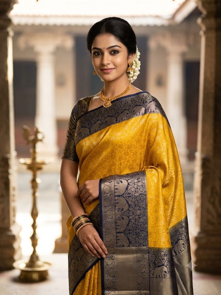 Pure Kanchipuram Silk Saree