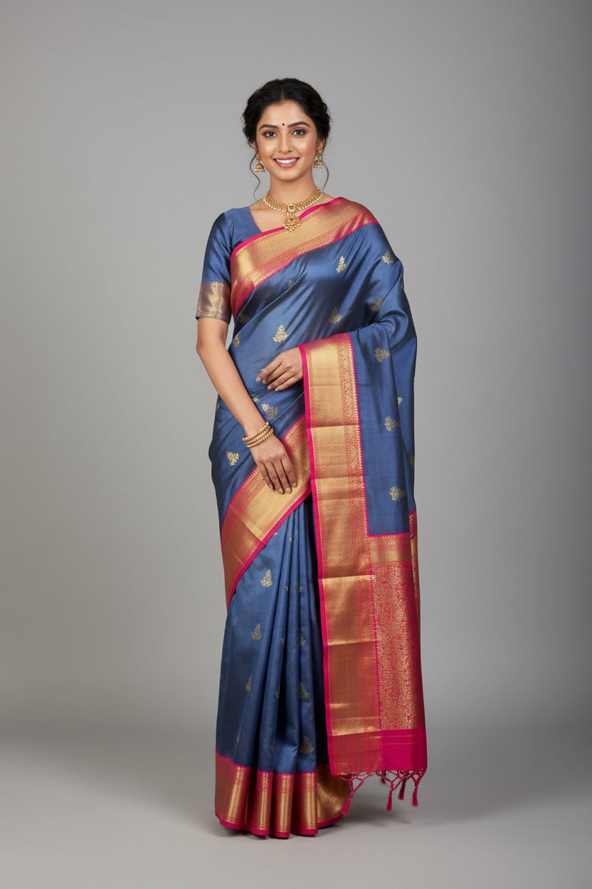 Pure Kanchipuram Silk Saree