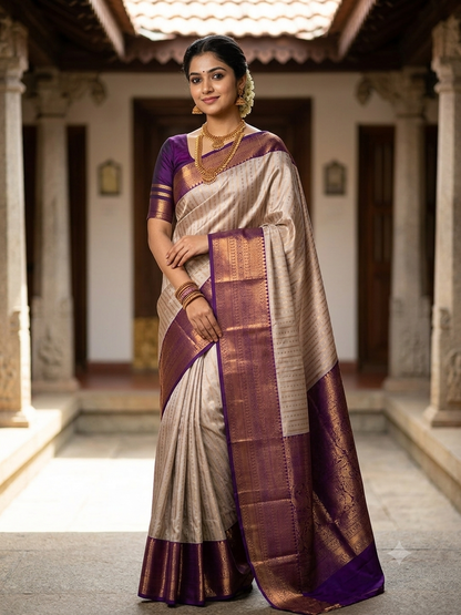 Kanchi Mix Silk Saree