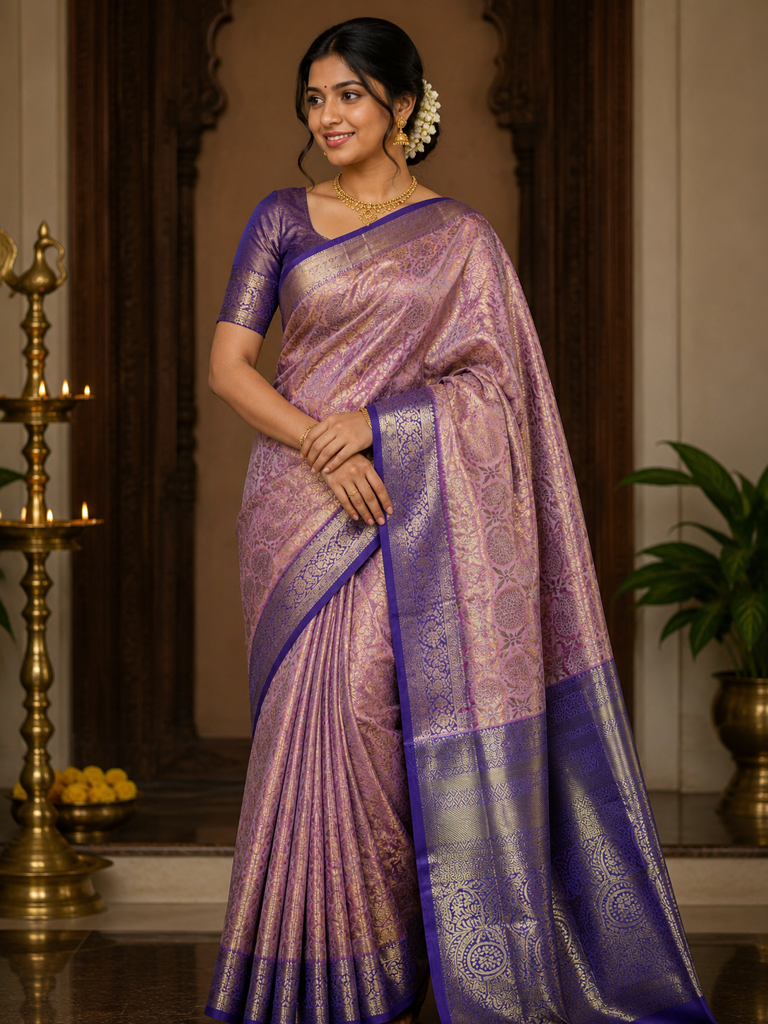 Pure Kanchipuram Silk Saree