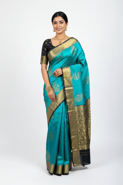 Kanchi Mix Silk Saree