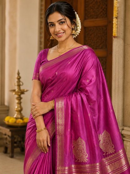 Pure Kanchipuram Silk Saree