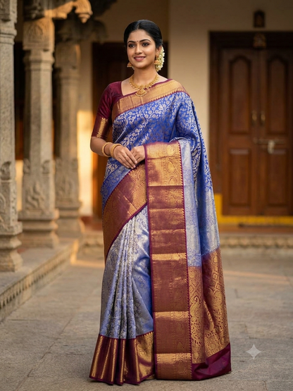 Pure Kanchipuram Silk Saree