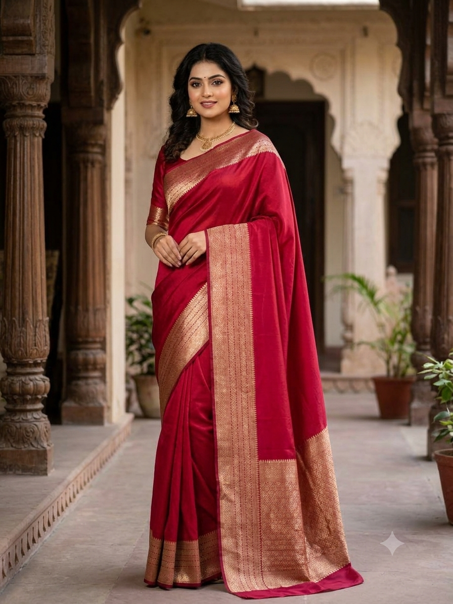 Artificial / Mix Crape Sarees