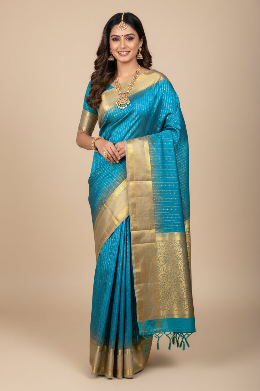 Pure Kanchipuram Silk Saree