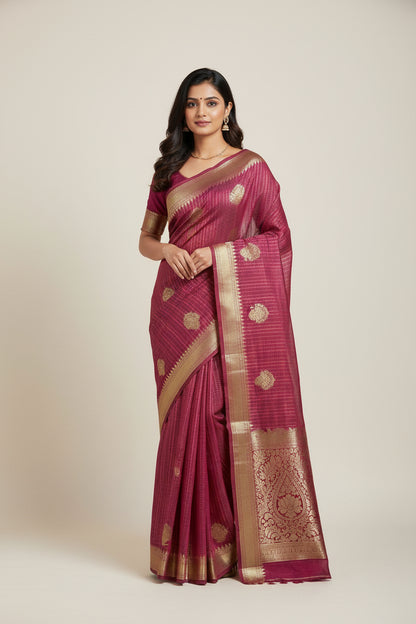 Kanchi Mix Silk Saree