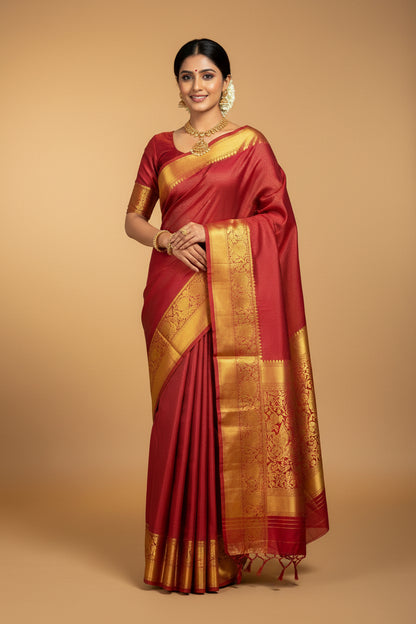 Pure Kanchipuram Silk Saree