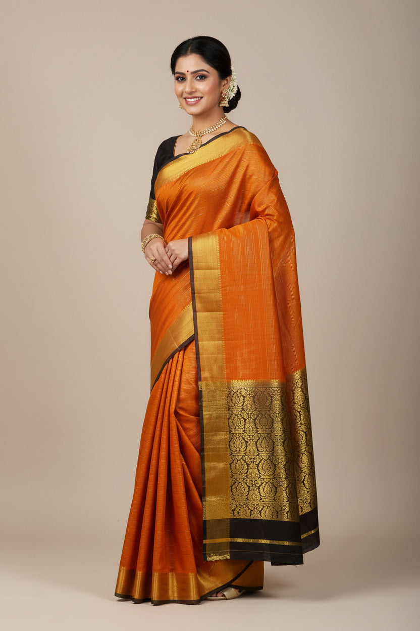 Pure Mysore Silk Saree.