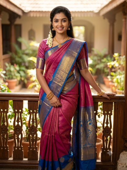 Pure Kanchipuram Silk Saree