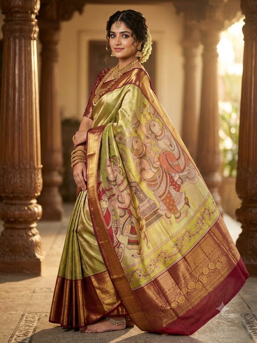 Pure Kanchipuram Silk Saree