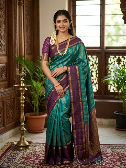Pure Kanchipuram Silk Saree
