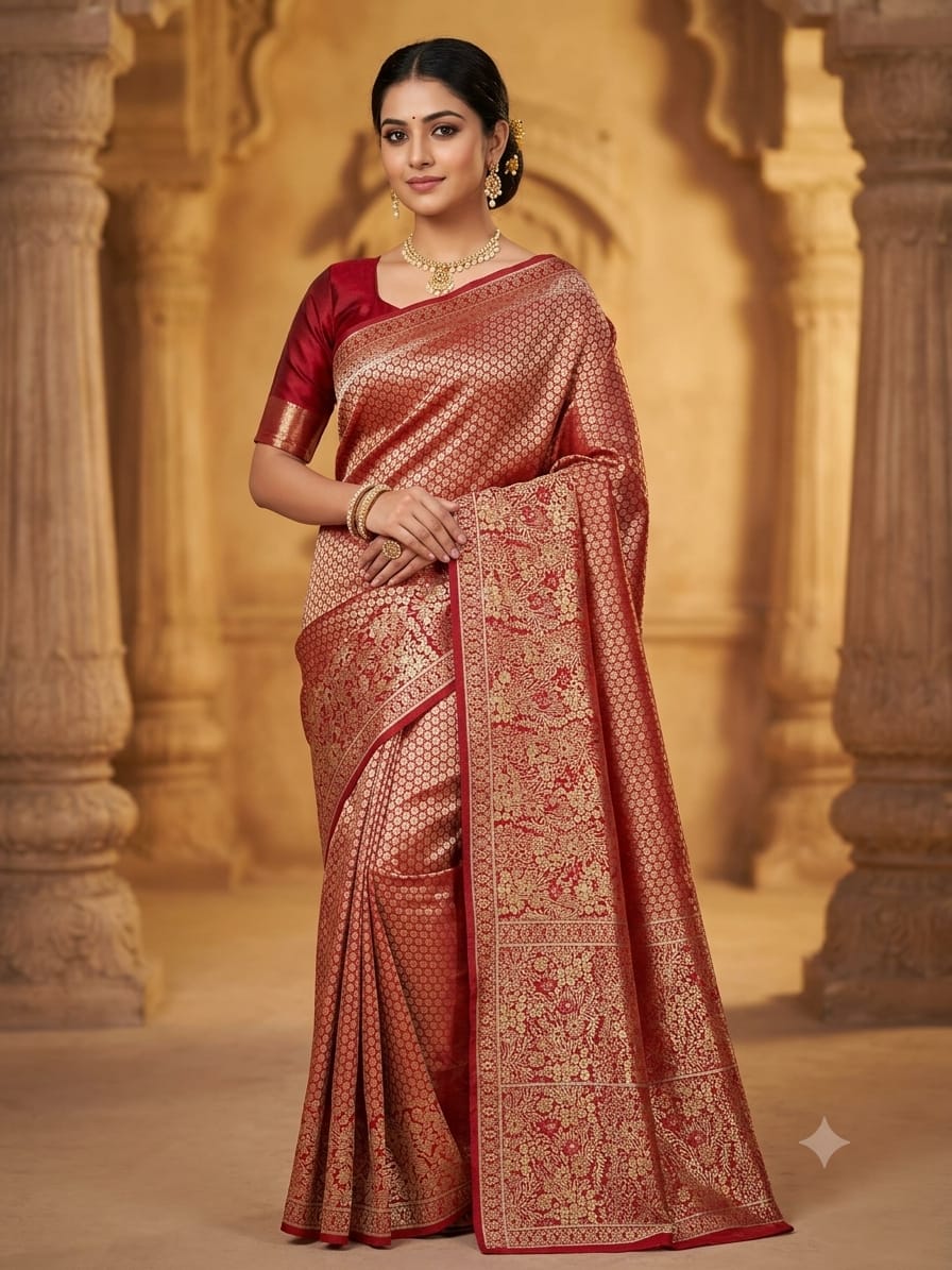 Pure Kanchipuram Silk Saree