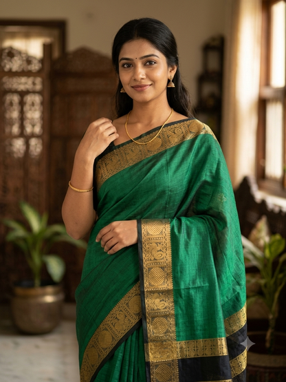 Pure Cotton Silk Saree