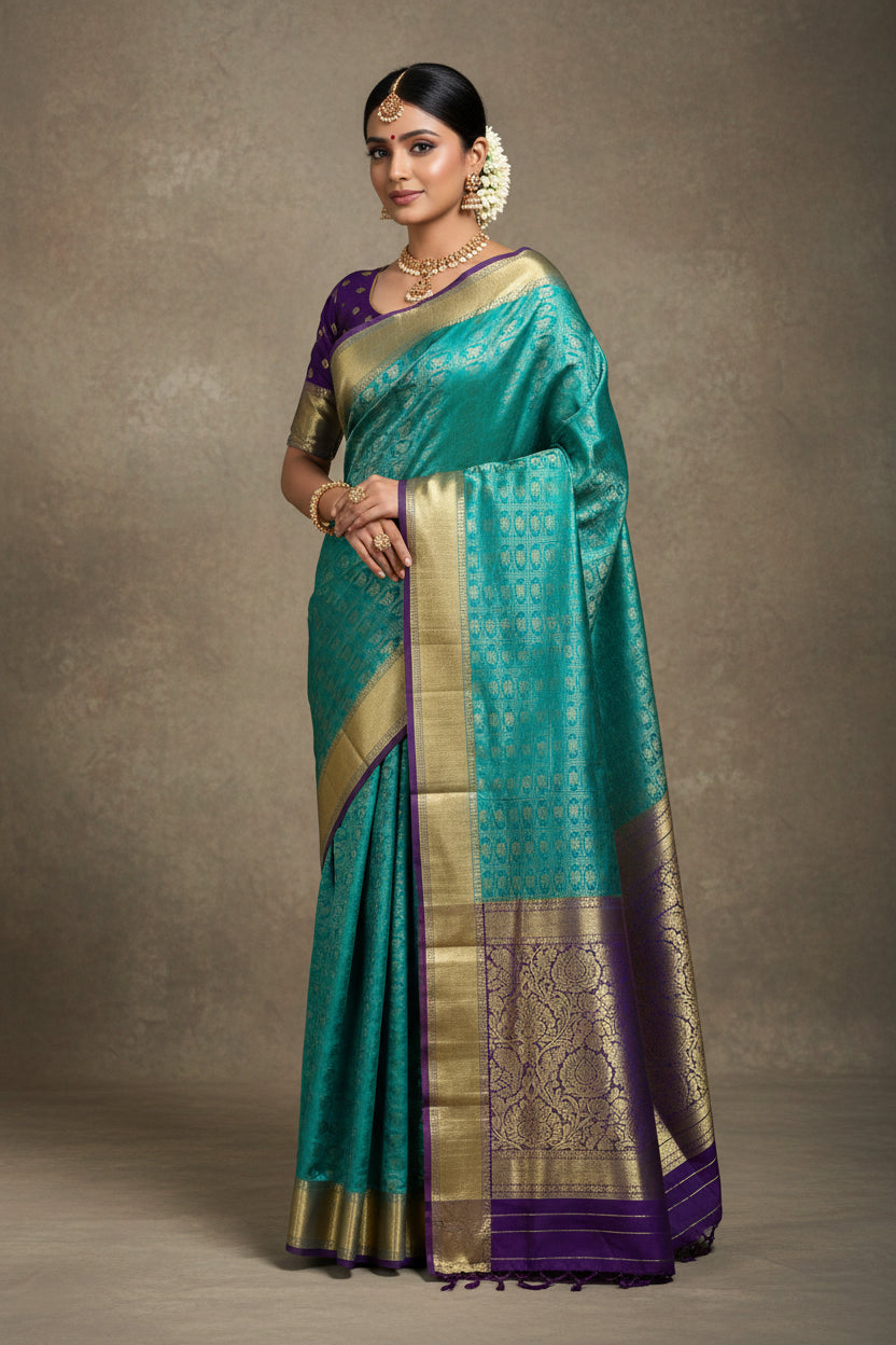 Pure Kanchipuram Silk Saree