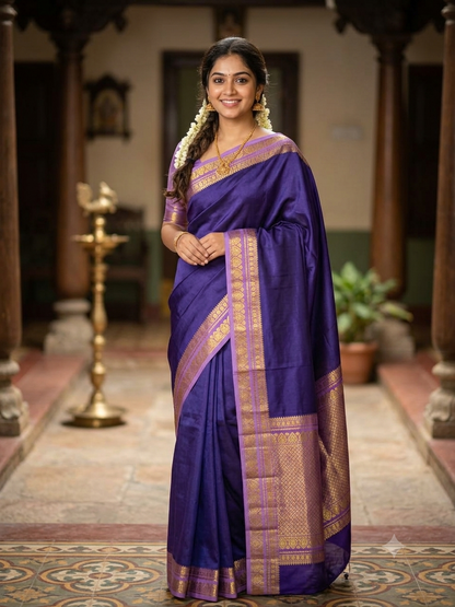 Pure Mysore Silk Saree.