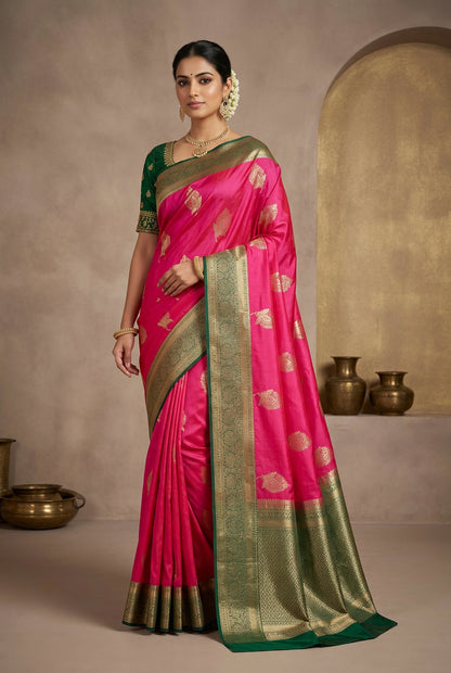 Kanchi Mix Silk Saree