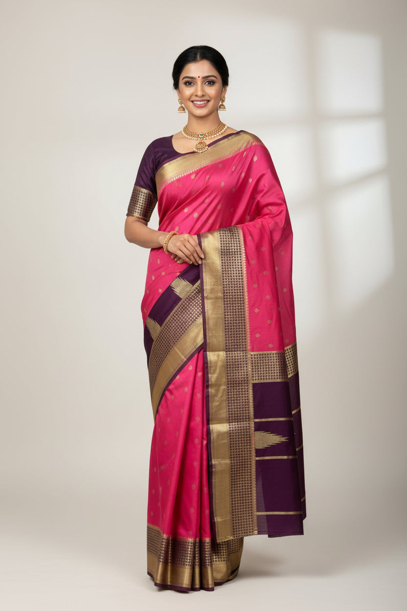 Artificial / Mix Crape Sarees
