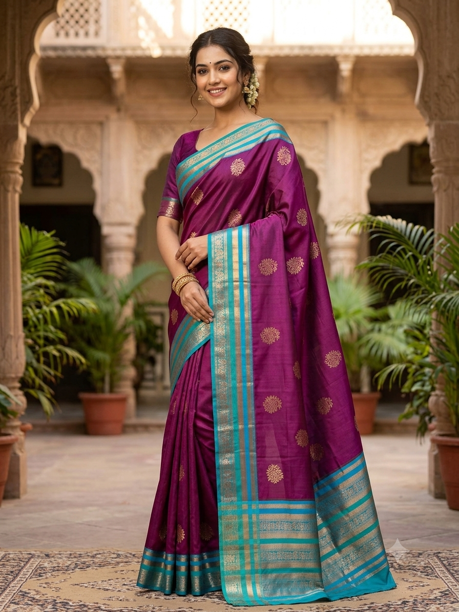 Pure Kanchipuram Silk Saree