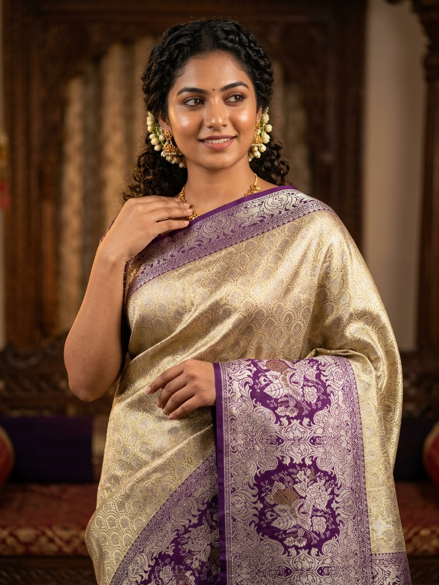 Pure Kanchipuram Silk Saree
