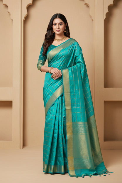 Kanchi Mix Silk Saree