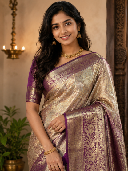 Pure Kanchipuram Silk Saree