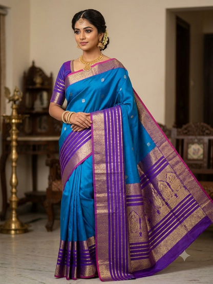 Pure Kanchipuram Silk Saree
